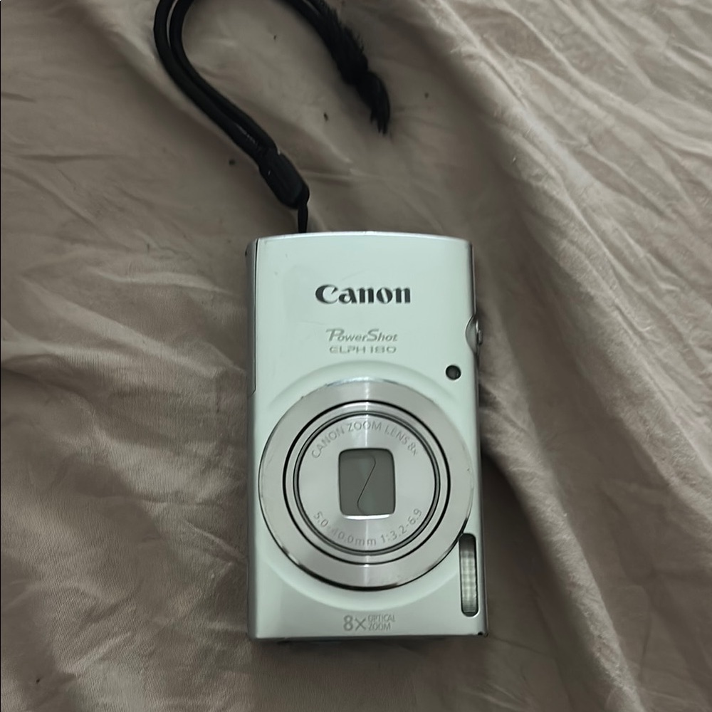 Canon PowerShot ELPH 180 Digital Camera - White